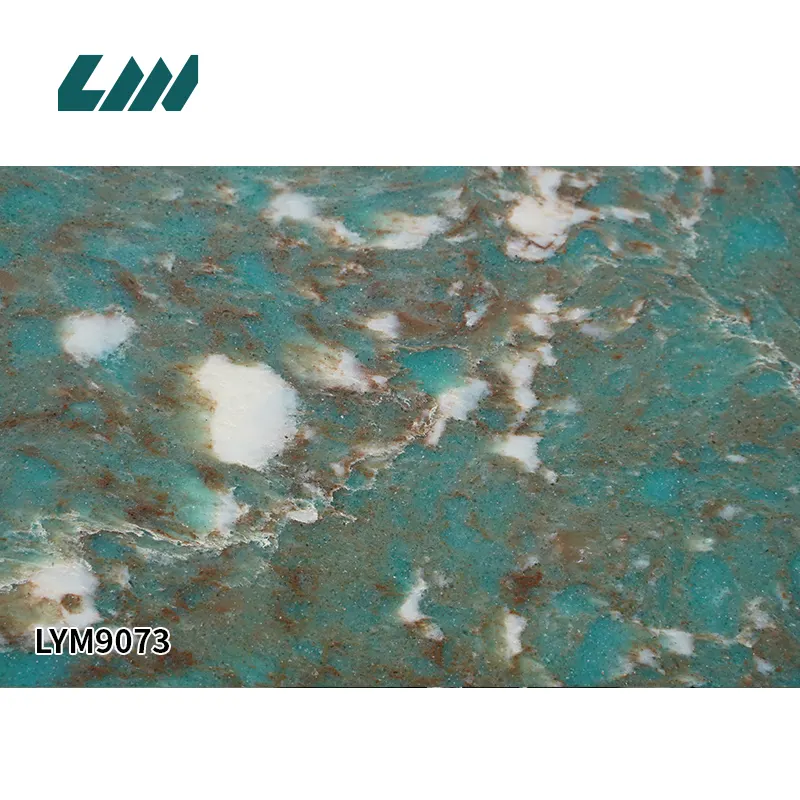 Jade-Look Engineered Quartz Slab 3200x1600mm