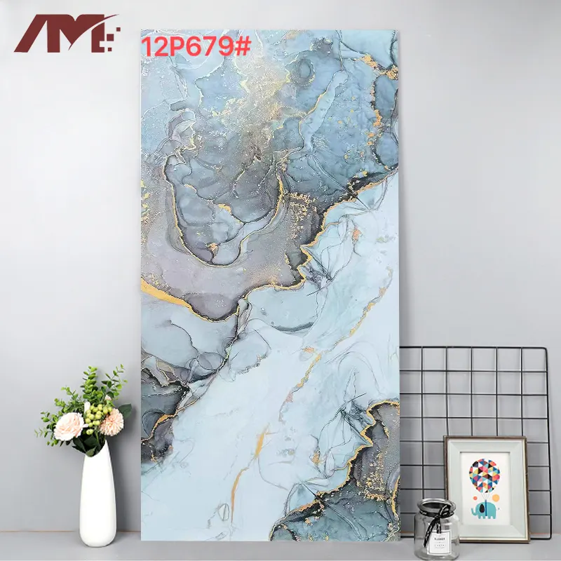 Marble-Look Porcelain Floor Tile 600x1200mm