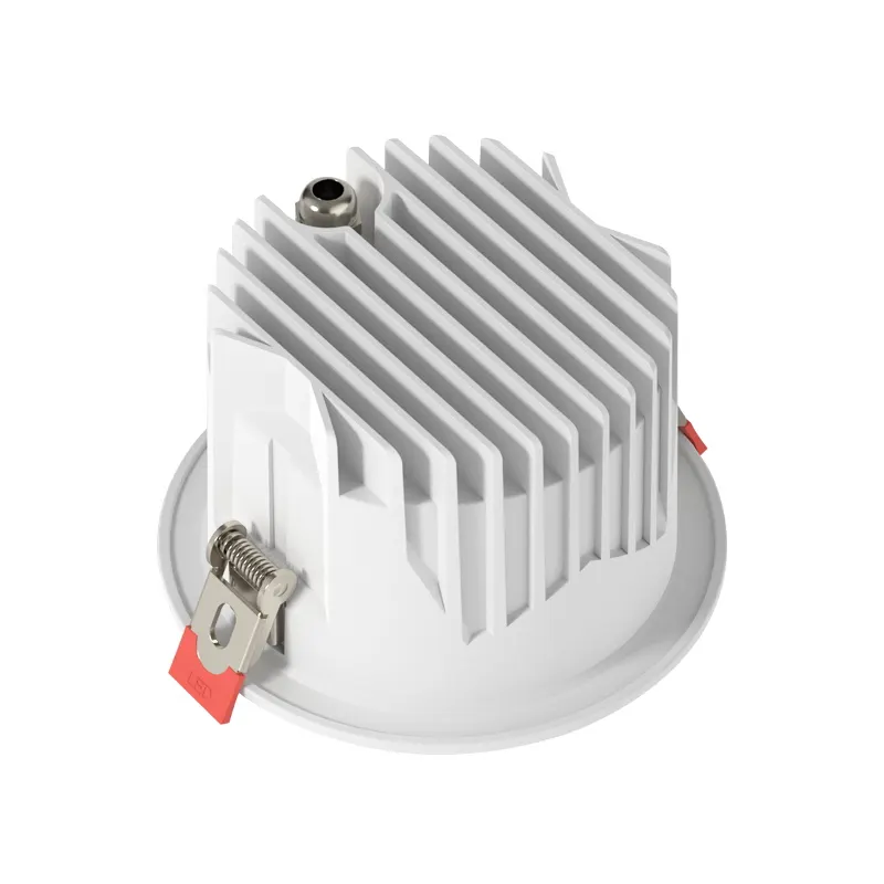 Recessed Round Aluminum COB LED Downlight 10-15W 75/80m