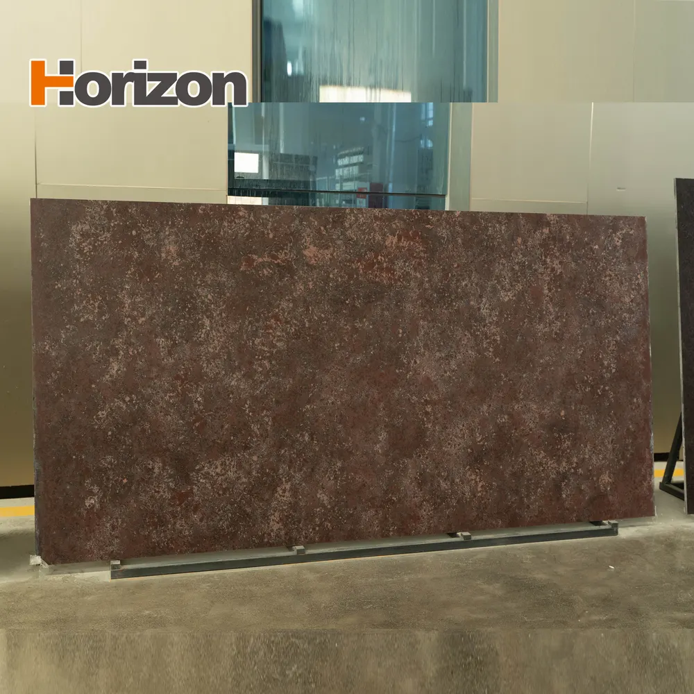 Brown Engineered Quartz Slab