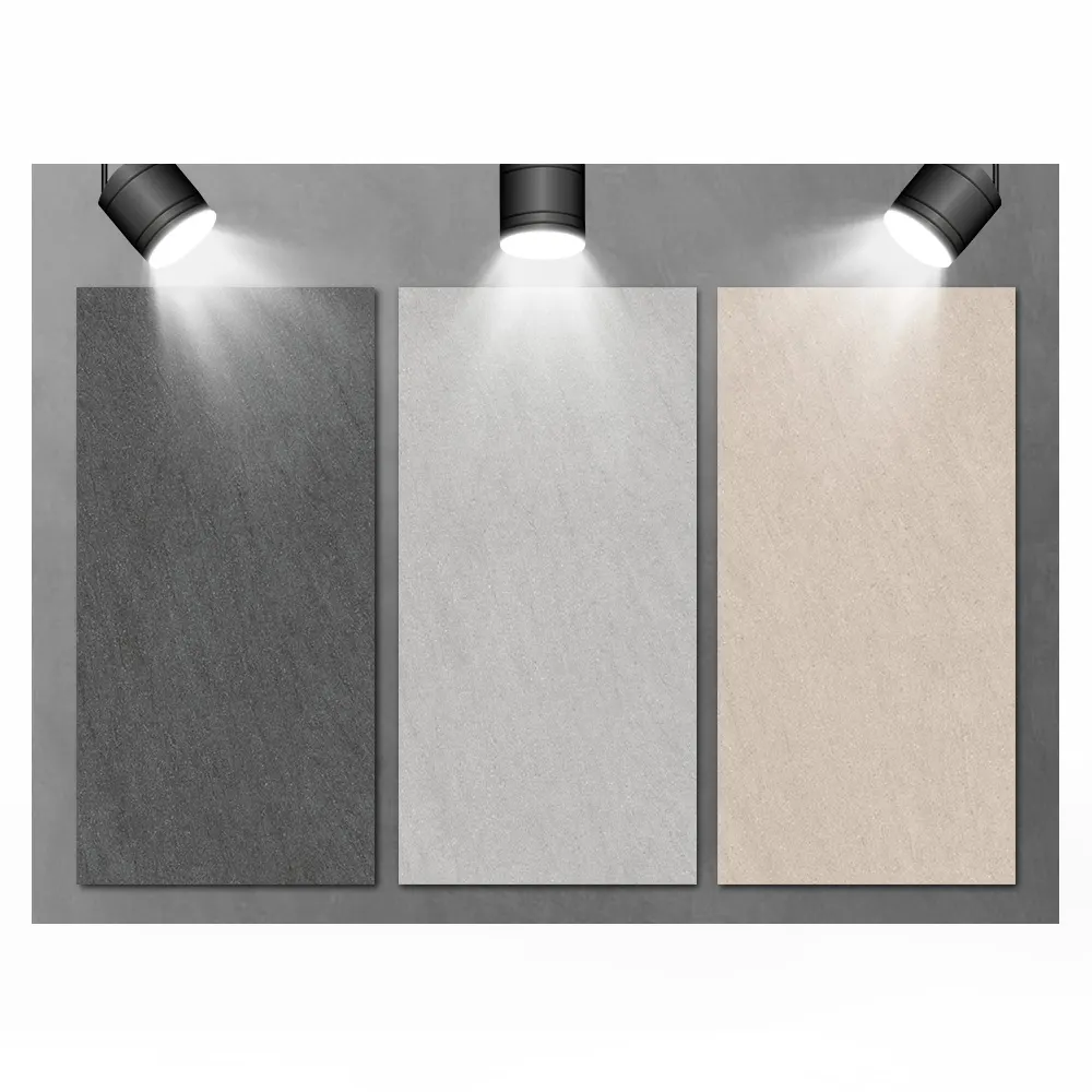 Non-Slip Stone-Look Matte Ceramic Outdoor Tile 600x1200mm