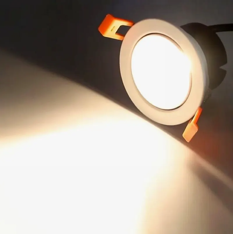 Dimmable Recessed Aluminum COB LED Downlight 3-15W 3000K/4000K