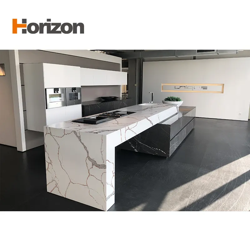 White Engineered Quartz Slab 3200x1600mm product sample