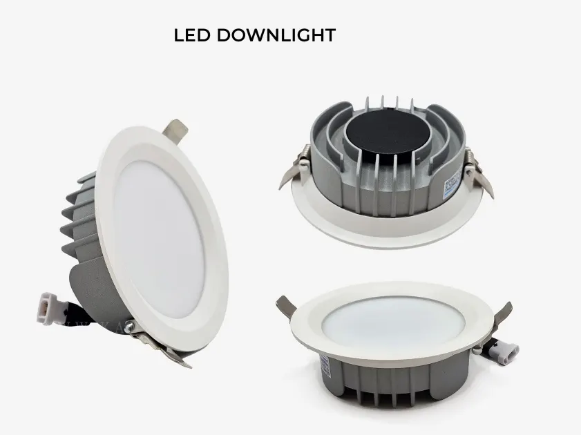 Zigbee Dimmable Recessed COB LED Downlight 8-40W 6in