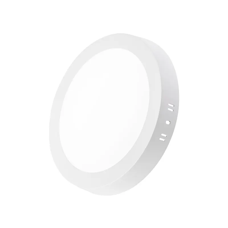 Surface-Mounted Round Aluminum LED Panel Light 6/12W