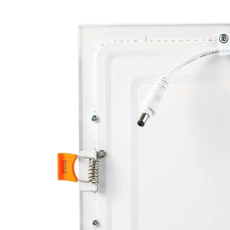 Recessed Square Aluminum LED Panel Light 300x300 7/24W 5000K