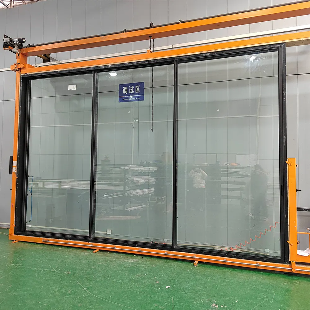 Thermal-Break Aluminum Sliding Door 5+12A+5mm