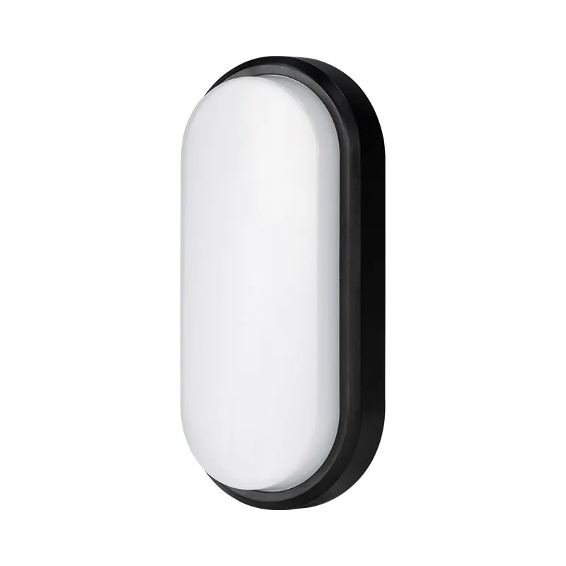LED Bulkhead Light Black/White 12-24W 85-265V IP65