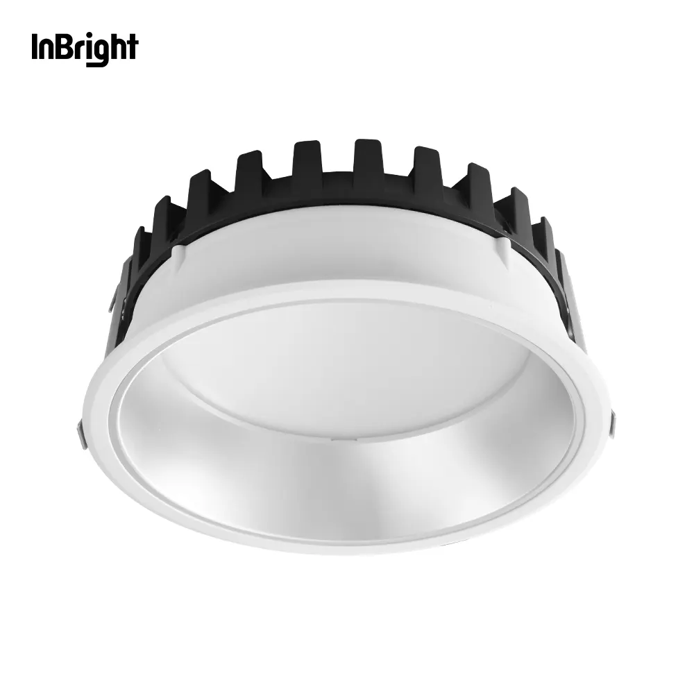 Recessed Round Aluminum LED Downlight 15-42W