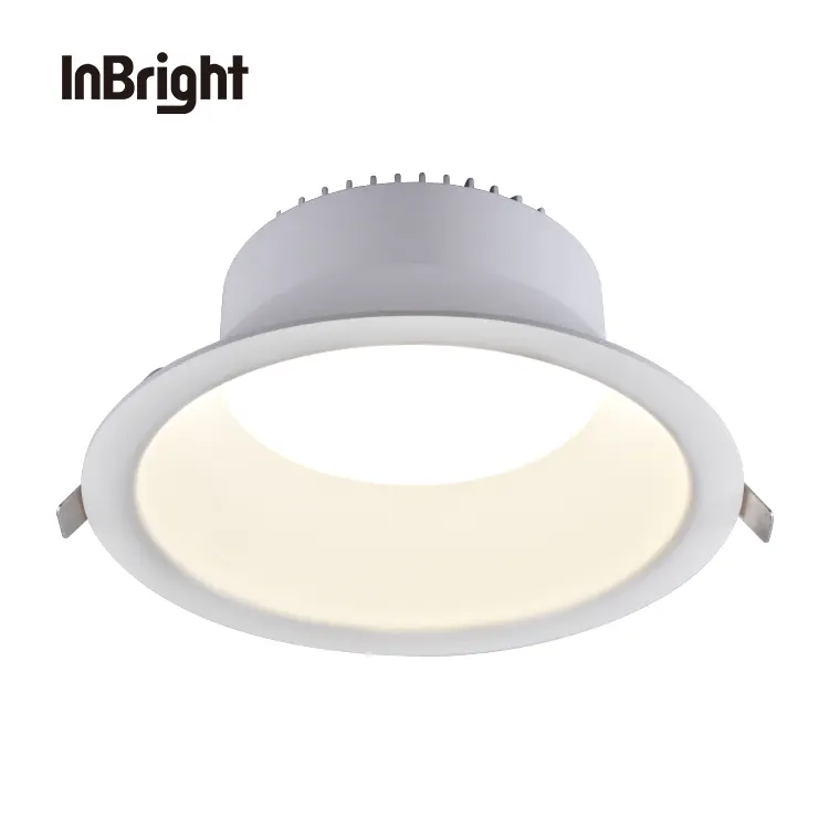 Anti-Glare Dimmable Recessed Round LED Downlight 15-35W 1-10V