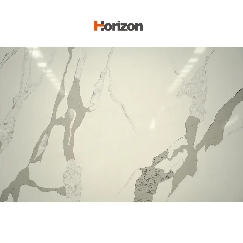 White Engineered Quartz Slab 3200x1600mm