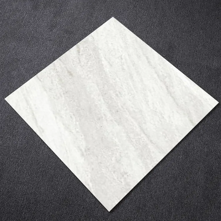 Non-Slip Stone-Look Gray Matte Porcelain Floor Tile 600x600mm