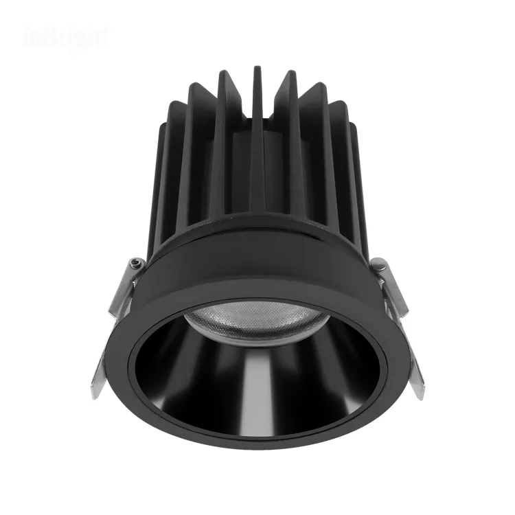 Dimmable Recessed Aluminum COB LED Downlight 8-25W