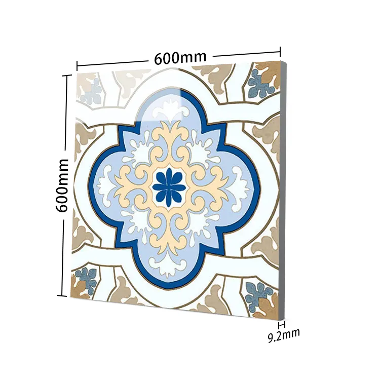 Glazed Porcelain Floor Tile 600x600mm