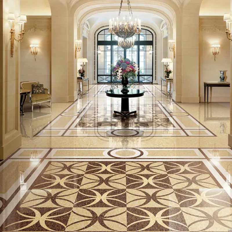 Stone-Look Porcelain Floor Tile 600x600mm