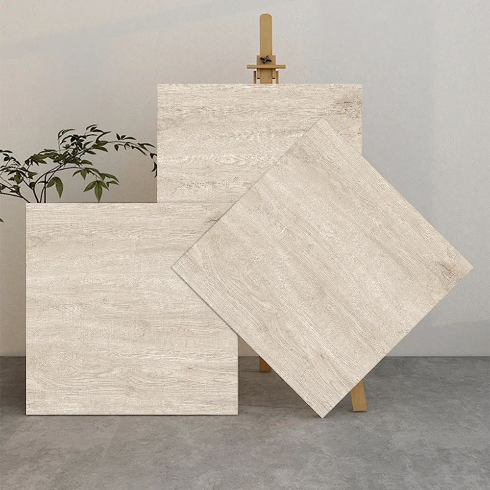 Non-Slip Wood-Look Porcelain Outdoor Tile 600x600mm