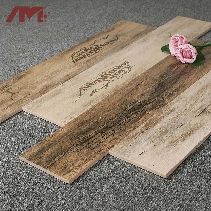 Wood-Look Porcelain Floor Tile 150x800mm