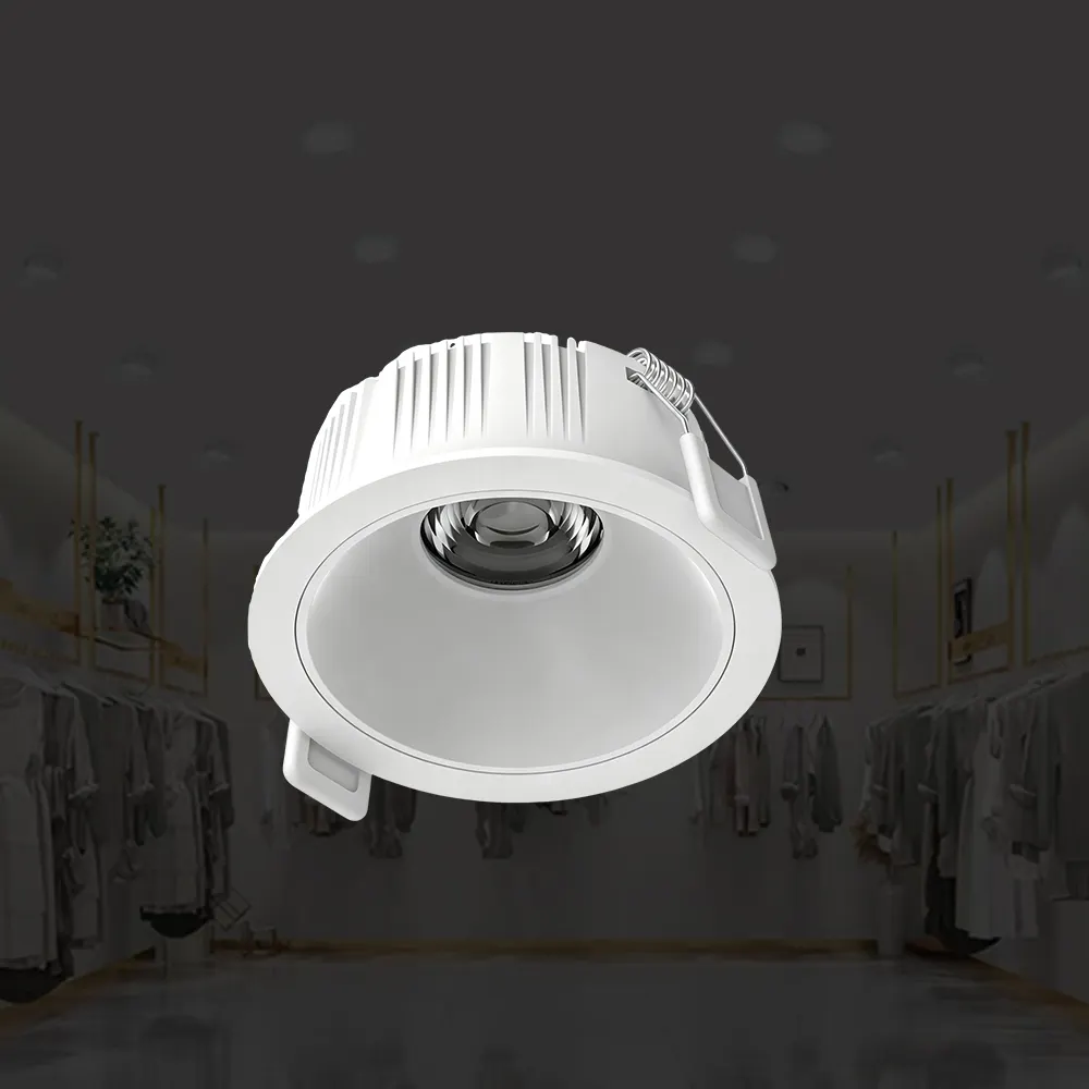 Recessed Aluminum COB LED Downlight 10-40W