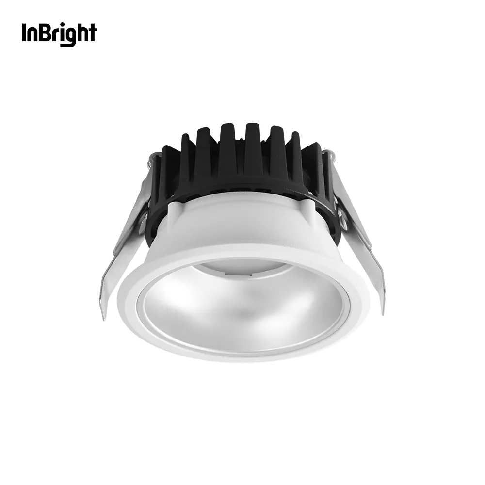 Recessed Round Aluminum LED Downlight 15-42W IP20/IP54