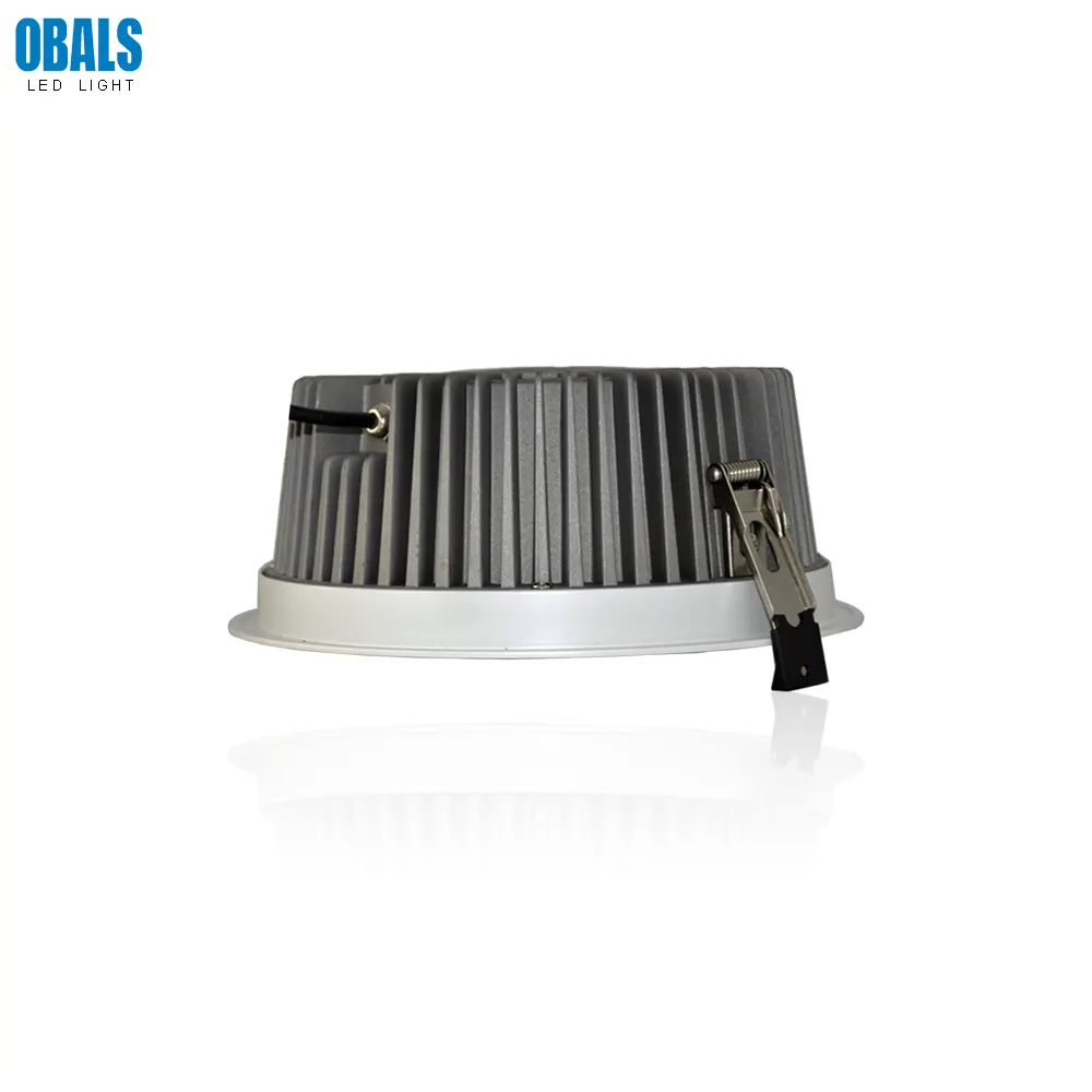 Recessed Round Aluminum LED Downlight 12-48W IP65