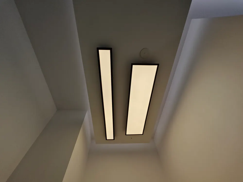 Dimmable Surface-Mounted Rectangular LED Panel Light 150x30cm 40-80W