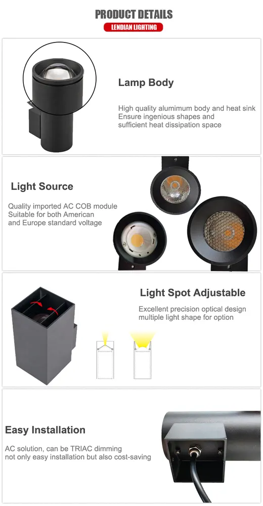 Aluminum LED Wall Light IP65