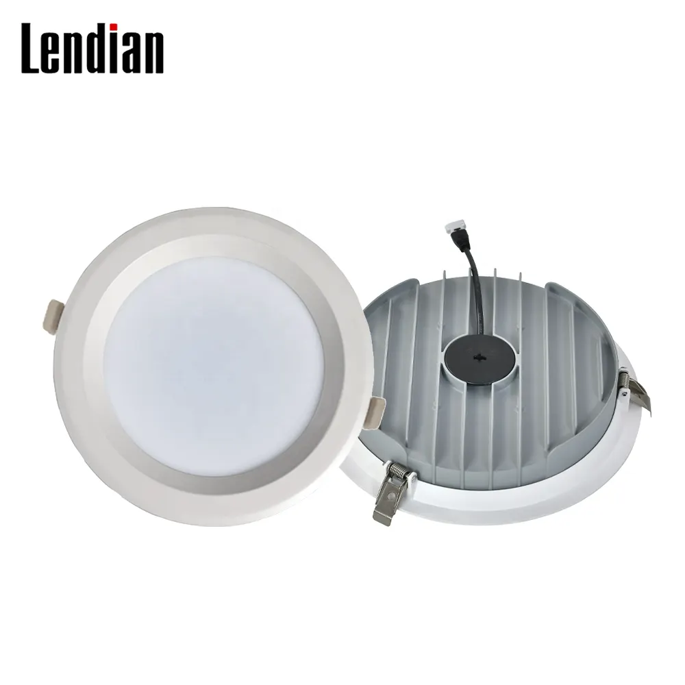 Anti-Glare Slim Dimmable Recessed LED Panel Light 9/12W 220V 3000K