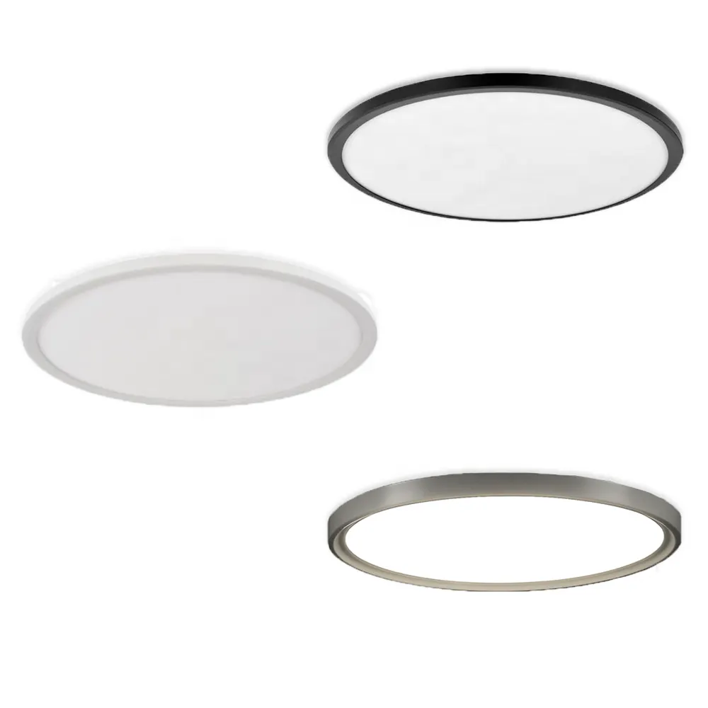 Surface-Mounted Round Aluminum LED Ceiling Light 30W