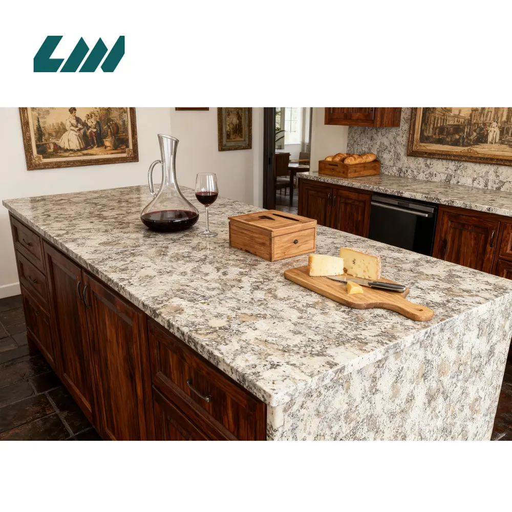 Calacatta Engineered Quartz Slab 3200x1600mm