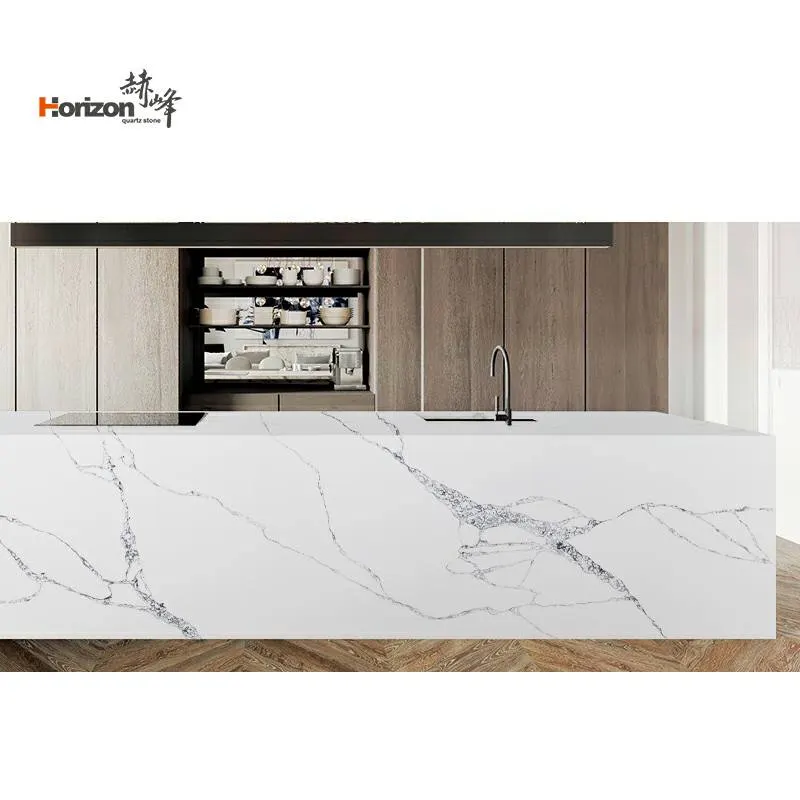 Calacatta Engineered Quartz Slab 3200x1600mm