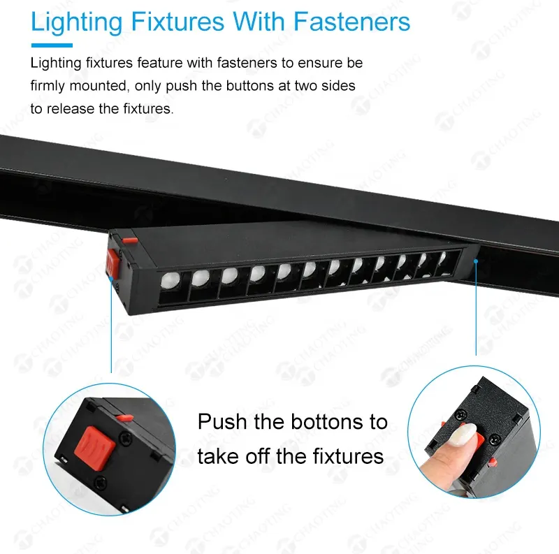 Tuya Smart Aluminum Magnetic LED Track Spotlight 9/18W 220V For 2/4-Wire Track