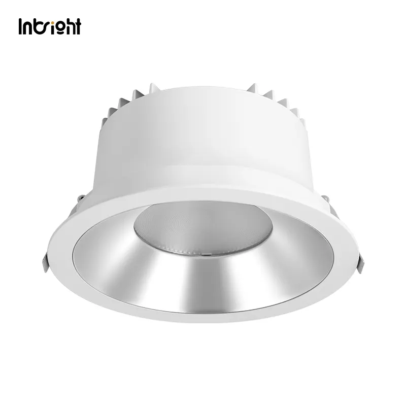 Anti-Glare Recessed Aluminum LED Downlight Black 15-35W