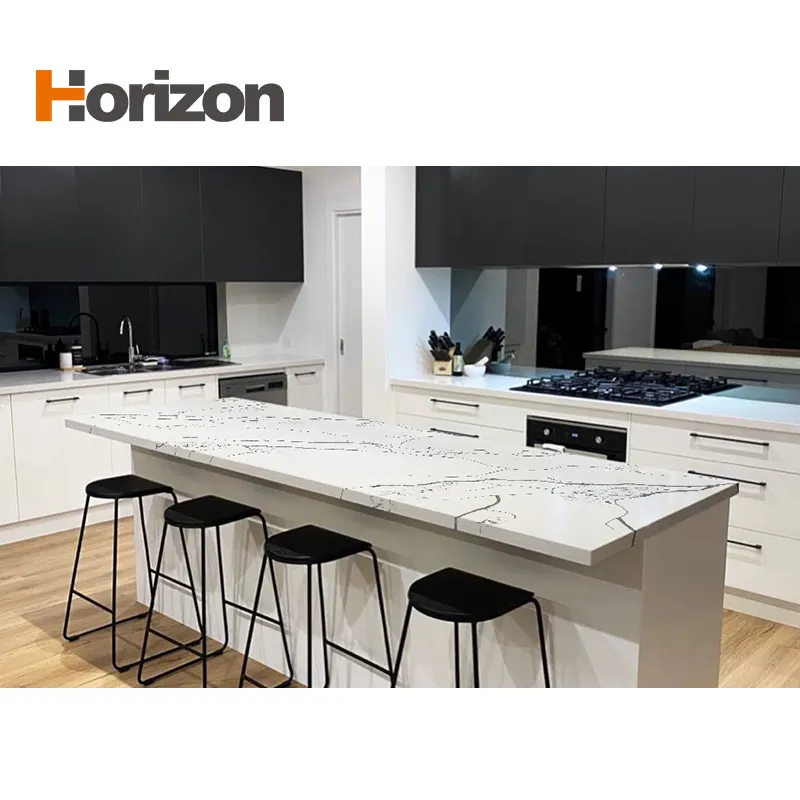 Calacatta Engineered Quartz Slab 3200x1600mm