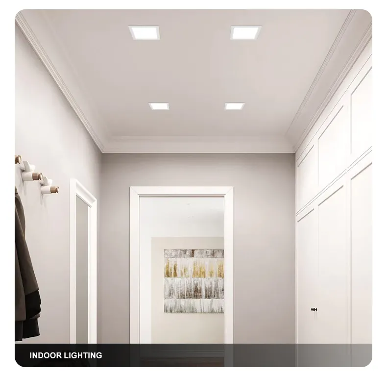 Slim Round Aluminum LED Panel Light 9-18W