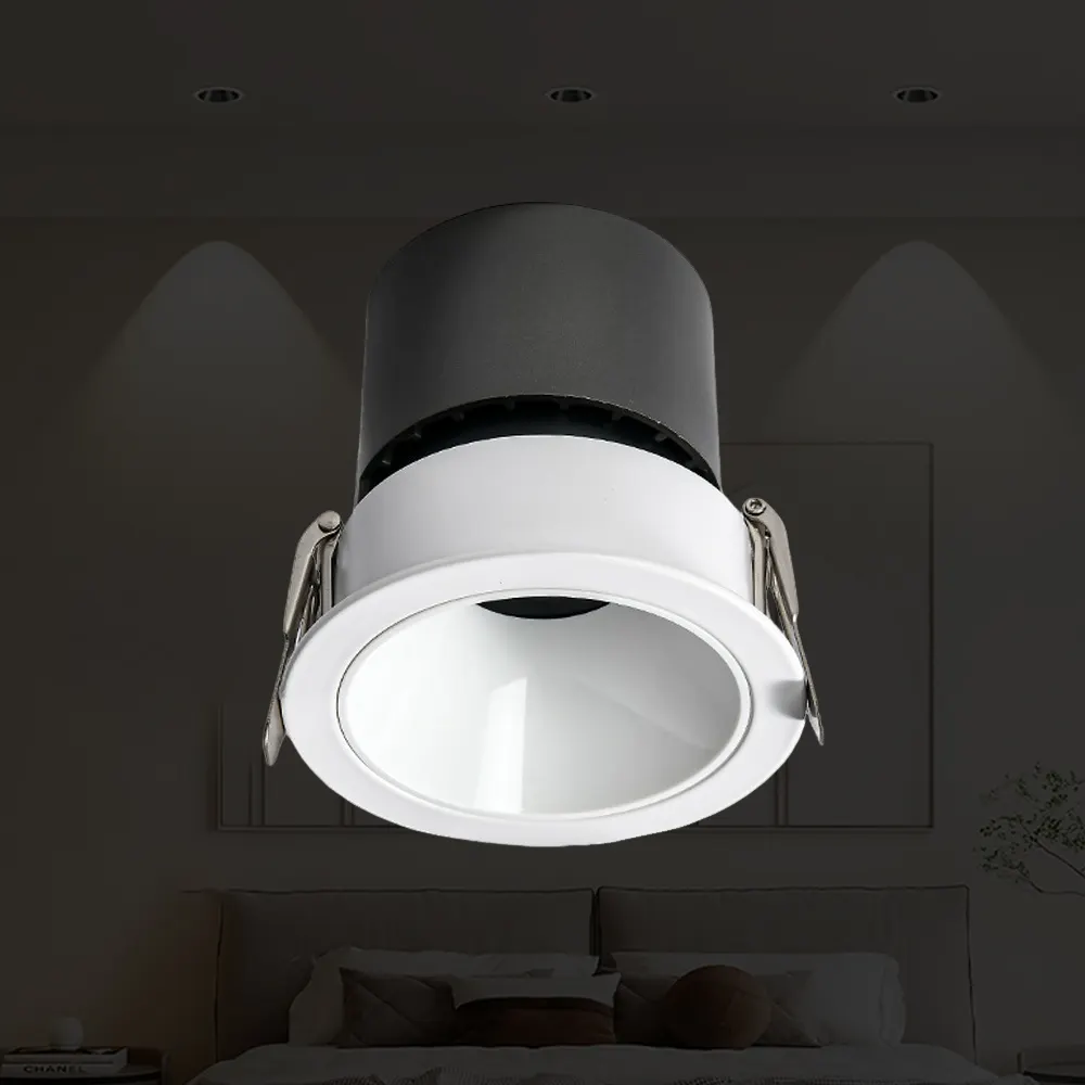 Anti-Glare Dimmable Recessed LED Downlight 3-10W