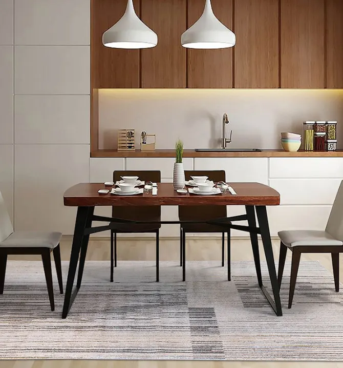 Polypropylene Area Rug 10-18mm Thick With Nylon Backing
