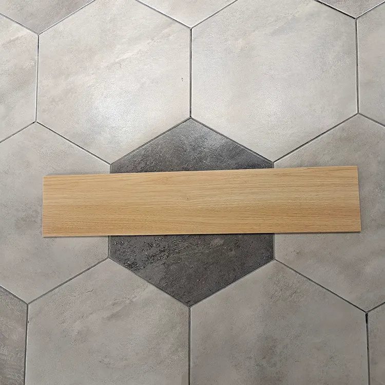Wood-Look Ceramic Outdoor Tile 150x800mm