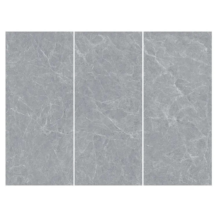 Marble-Look White Sintered Stone Slab 1200x2700x9mm