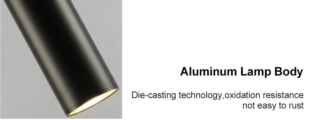 Aluminum LED Pendant Light 15x15x15 8-30W