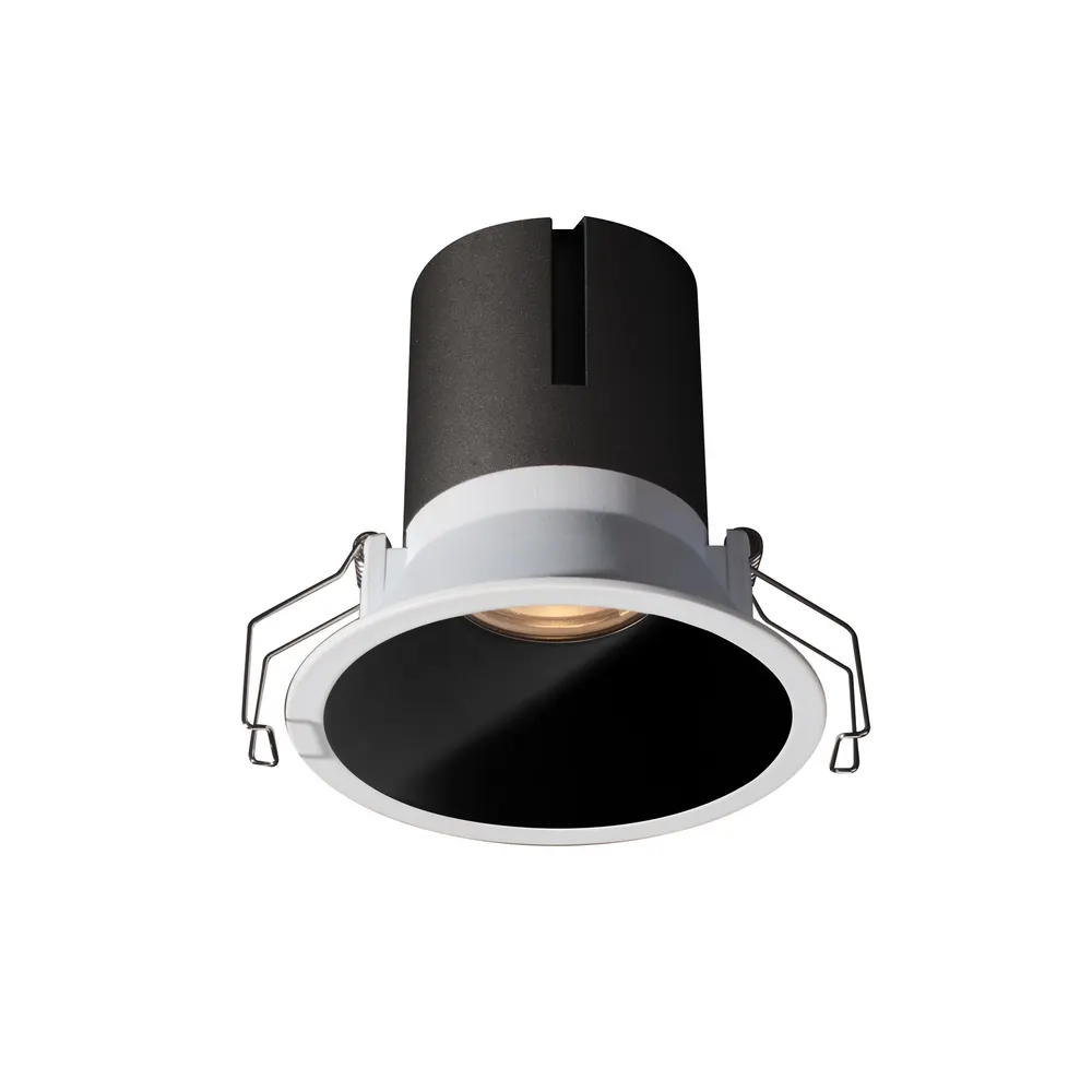 Anti-Glare Dimmable Recessed COB LED Downlight Black 9-30W IP44 product sample