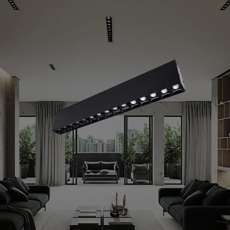 Trimless Aluminum LED Grille Spotlight