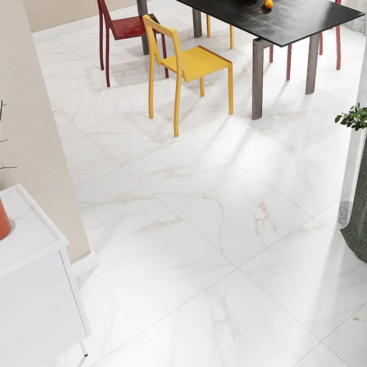Stone-Look Glazed Porcelain Floor Tile 600x600mm