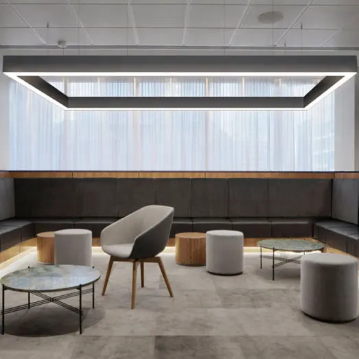Anti-Glare Surface-Mounted Aluminum Linear LED Pendant Light 18-45W