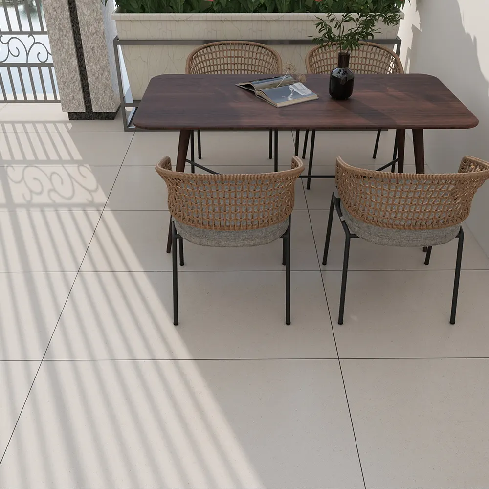 Non-Slip Stone-Look Matte Porcelain Outdoor Tile 600x1200mm