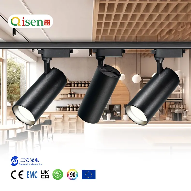 Aluminum LED Track Spotlight 20-40W product sample