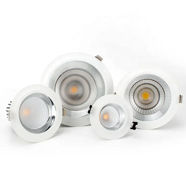 Recessed Aluminum LED Downlight Black 35/40W