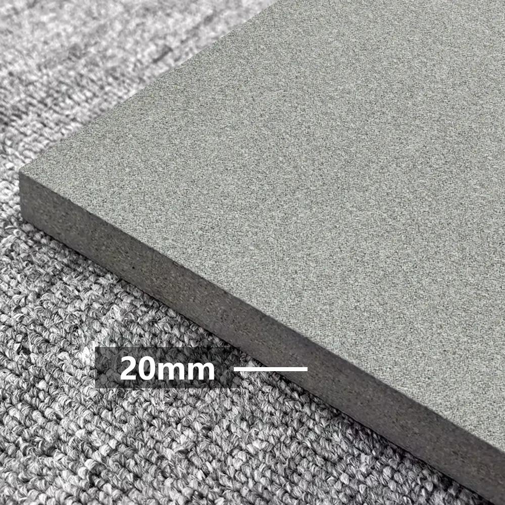 Non-Slip Stone-Look Porcelain Outdoor Tile 600x600mm