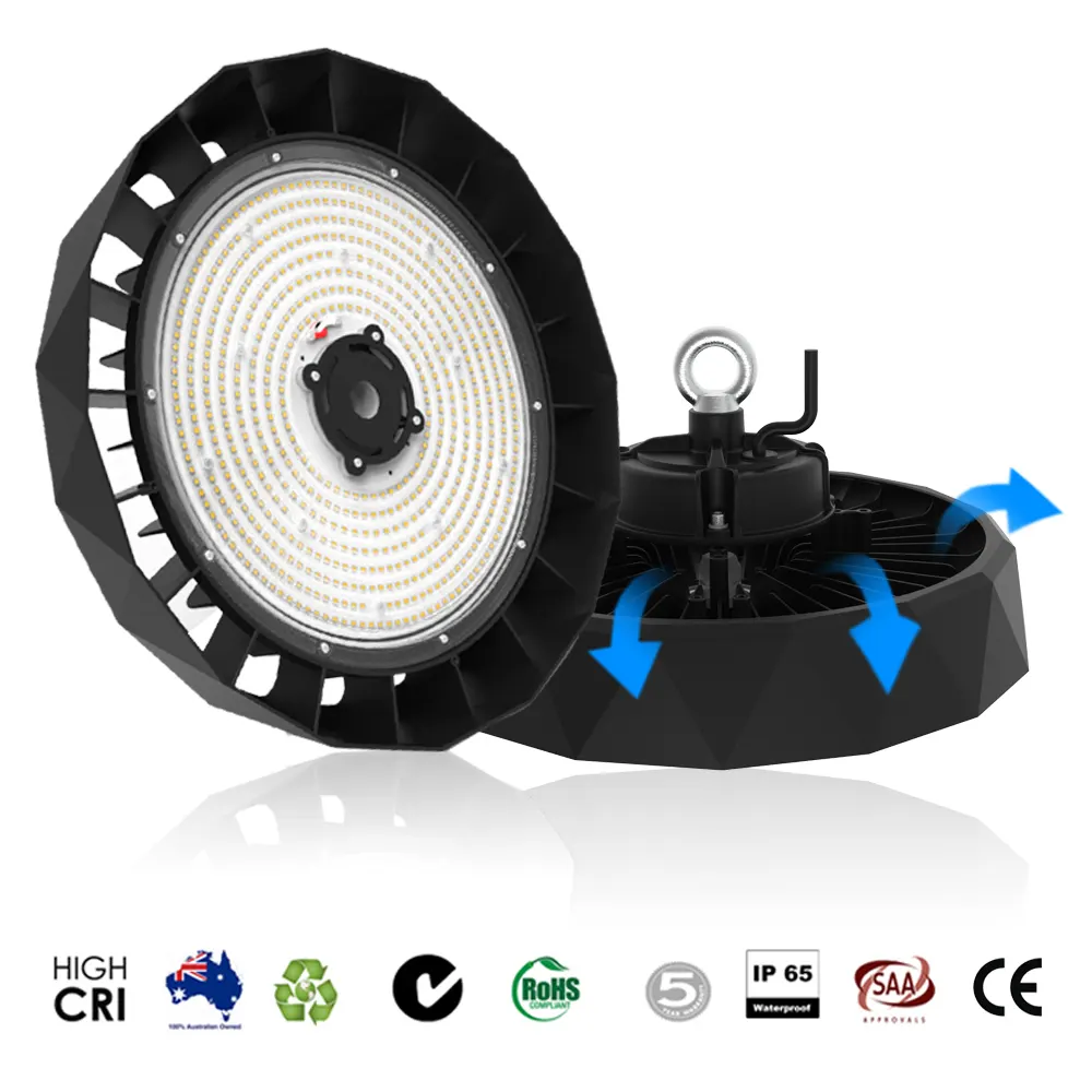 Aluminum UFO LED High Bay Light 100/150W 100-277V IP65