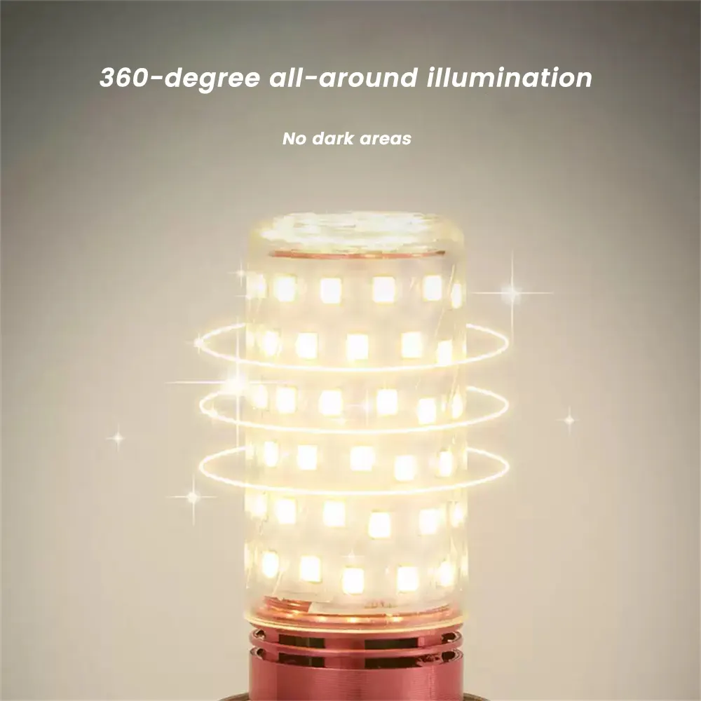 Aluminum LED Light Bulb 12-24W E14/E27 Base 3CCT Selectable
