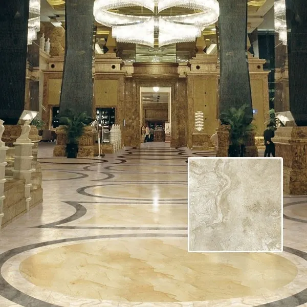 Glazed Porcelain Floor Tile 600x600mm 10mm Thick